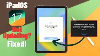 iPad не обновляется до iPadOS 17? &mdash; Исправлено здесь!