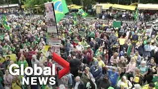 Coronavirus: Brazilians protest potentially mandatory Chinese COVID-19 vaccine