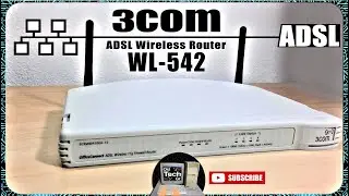 3Com WL-542 OfficeConnect 2.4 GHz ADSL Wireless Router 11g 3CRWDR100A-72