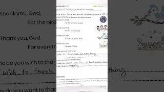 English workbook class 6 and 7 worksheet number 2 page number 3