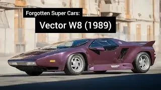Forgotten Super Cars: Vector W8 (1989)