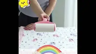 little unicorn baby quilt