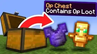 Minecraft PE, But Chests Are Super OP | 1.20+ | MAP AND ADD-ON WORKER