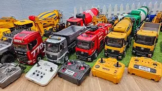 Truck truk rc huina remote control dump truck truk molen excavator truck trailer truk pemadam