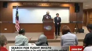 Full compensation for MH370 victims