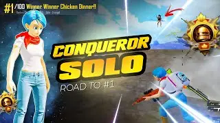 SOLO Conqueror Tips & Tricks Road to #1 Rank With 10KD #mekzonegaming #bgmi #conqueror #solo