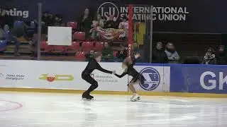 1 Magdalena LYZWINSKA   Marcel LASOCKI Taniec dowolny Gdańsk 01 2023