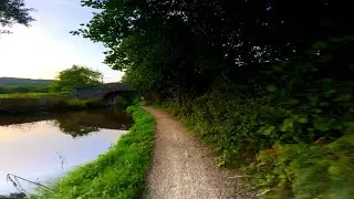 FatBike.HiFi - Monmouthshire and Brecon canal - Cwmbran to Goytre wharf - Summer