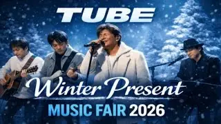 【MUSIC FAIR】TUBEが名曲「Winter Present」で冬のぬくもりを包み込む、時代を超えた感動パフォーマンス