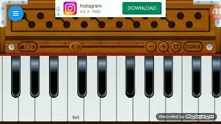 how to play kvs prayer in harmonium