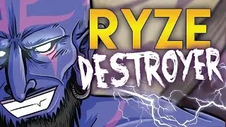 RYZE AD TOP | HUNI STYLE | PITUFO CABREADO (League of Legends) Coolife