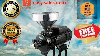 Pang-Negosyo Portable Dry Mill Grinder(Cacao,Coffee,Peanuts,Soya, Rice,Corn) | Negosyo Agribusiness