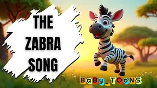 Zebra&rsquo;s Stripes | Fun Animal Song | 3D Cartoon Nursery Rhyme #nurseryrhymes #learning #animated