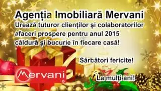Felicitare  Mervani - craciun 2014