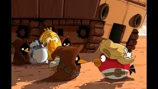 ЭНГРИ БЕРДЗ ЗВЕЗДНЫЕ ВОЙНЫ 1 серия начало Angry Birds Star Wars part 1