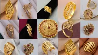 Beautiful gold ring designs || gold ring designs for daily wear