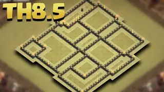 TH8.5 AND 8.75 WITHOUT XBOW BASE👍👌 WAR BASE