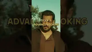 TIGER 3 ADVANCE BOOKING | TIGER 3 ADVANCE BOOKING 1st DAY #tiger #trending #shorts