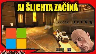 Prvn&iacute; AI Generovan&aacute; Hra - Microsoft WHAMM Quake II