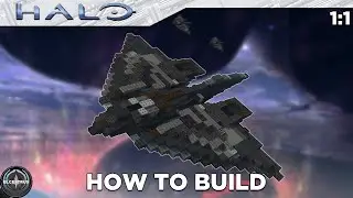 UNSC Longsword | Minecraft Halo tutorial