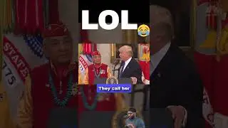 Классические моменты Трампа.. #Покахонтас