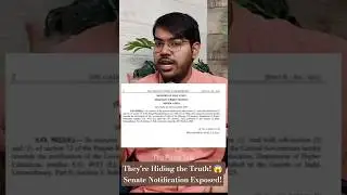 The Hidden Truth Behind PU Senate Notification 4767 & 4768 😨 | PU protest Continues