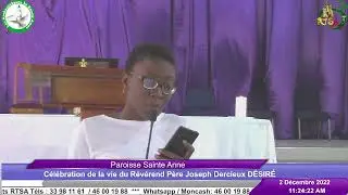 2 D&eacute;cembre 2022 // C&eacute;l&eacute;bration de la vie du R&eacute;v&eacute;rend P&egrave;re Joseph Dercieux D&Eacute;SIR&Eacute;   ///