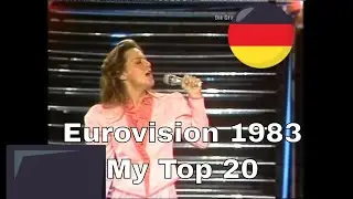Eurovision 1983 🇩🇪- My Top 20