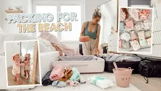 packing for a beach vacation with a baby!