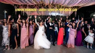 Couples dancing to London Thumakda - Queen | Cover by Pure Magic Goa | Clayden & Rochelle