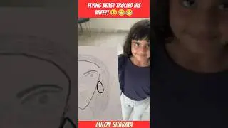 Flying Beast TROLLED his wife Ritu Rathee? 😝😂 #flyingbeast #riturathee #trolled