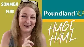 Huge Poundland Try On  Haul Clothing Groceries New In Summer and Fun