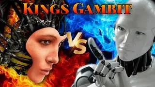 Is Kings Gambit a Good Opening For Chess computer? | Leela Chess Zero vs Stockfish 16 #chess