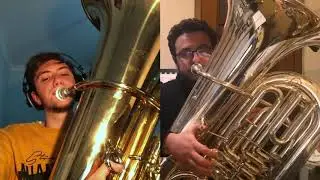 J.S. Bach - Polonaise (Tuba Duet)