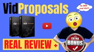 VidProposals Review 🚨 ATTENTION 🚨 ✔️ DEMO + FREE BONUSES ✔️