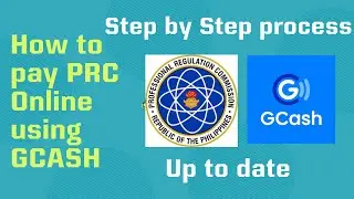 How to pay PRC through GCASH online? Step-by-step process.