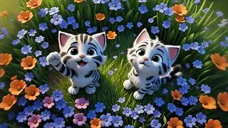 Three Twinkly Kittens Count the Stars | Fun Counting Song for Kids | Nursery Rhymes and Baby Songs