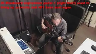 Fishman TriplePlay Demo - piano on acoustic guitar via ipad