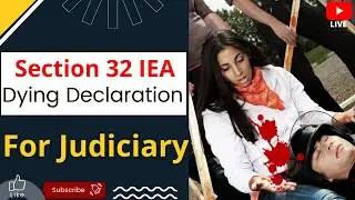 Dying Declaration in Hindi | Dying declaration Evidence Act | Section 32 of Evidence | Kushal Rao