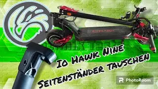 Io Hawk Nine - Seitenst&auml;nder DEFEKT.... wir wechseln Ihn aus!