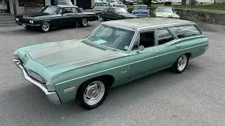 Тест-драйв Chevrolet Bel Air Wagon 327 1968 года. ПРОДАНО за 15 900 долларов. Maple Motors #2579.