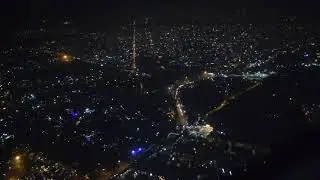 Diwali 2018 New Delhi city view from sky