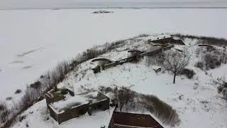 Форты Кронштадта. 1-й  южный. Январь 2022