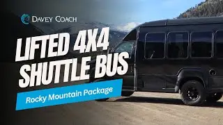 This 4x4 Shuttle Bus Will Take You Anywhere | The Rocky Mountain Package by Davey Coach