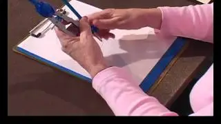 Less expensive options: Drawing print/tactile circles with a Staedtler compass