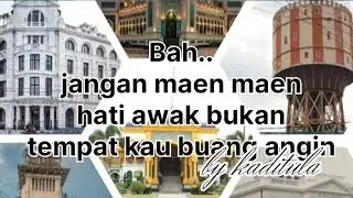 Sendiri di Medan. By kaditula. Kolaborasi rock dan rap khas 