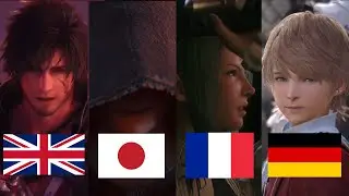 FINAL FANTASY XVI: English vs. Japanese vs. German vs. French Dub COMPARISON
