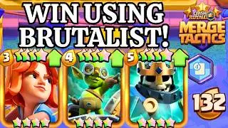 BRUTALIST TEAMS ARE INSANE?! - Clash Royale Merge Tactics