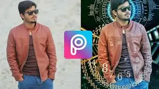 NEW FUTURISTIC NEON - PicsArt Futuristic Editing step by step in Hindi like Photoshop