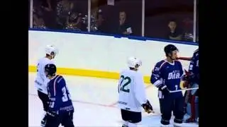Hockey Fight! Tulsa Oilers #55 vs. Denver Cutthroats #8